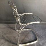 Chair in chromed metal 70´