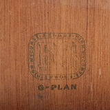 Vintage Englisch design teak console table or desk from G-Plan, 1960's