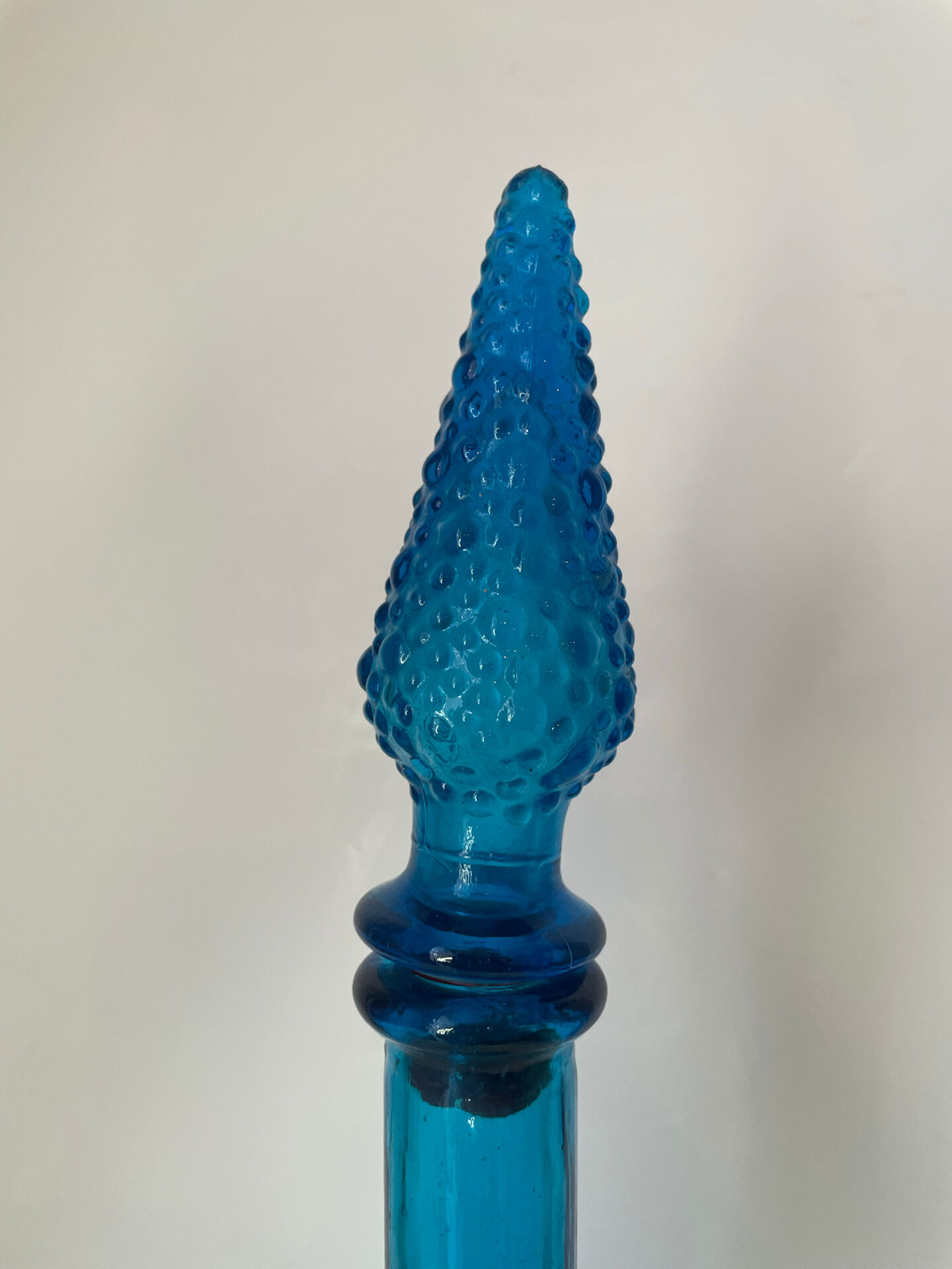 Large bottle of Italian Empoli Genie.