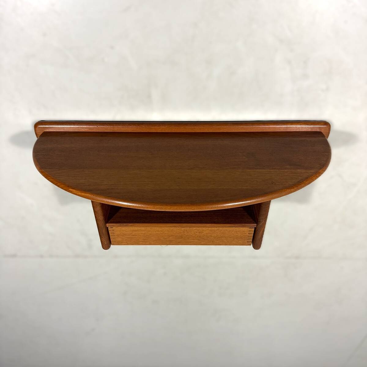Kai Kristiansen teak wall console Vildbjerg Møbelfabrik Denmark 1960’s