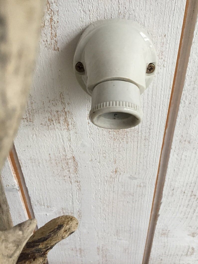 Porcelain wall light