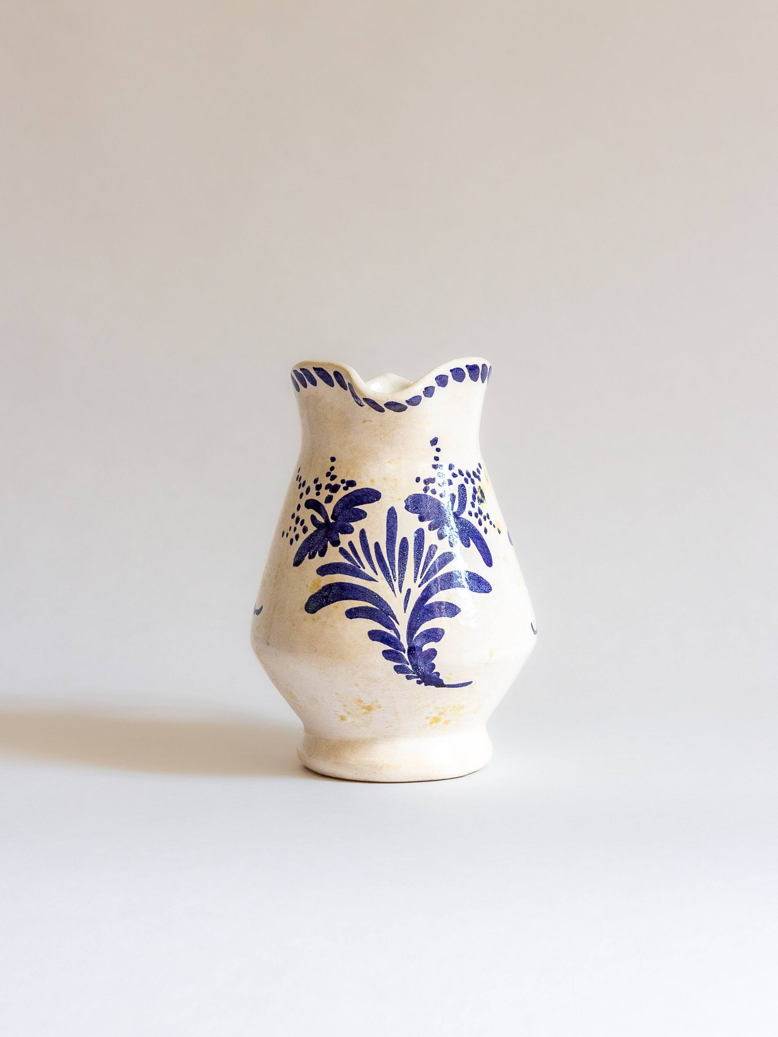 Glazed ceramic pitcher, Atelier de Nissy, Annecy, 1960s