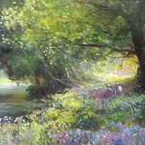 Oil on canvas impressionism england Yarwood