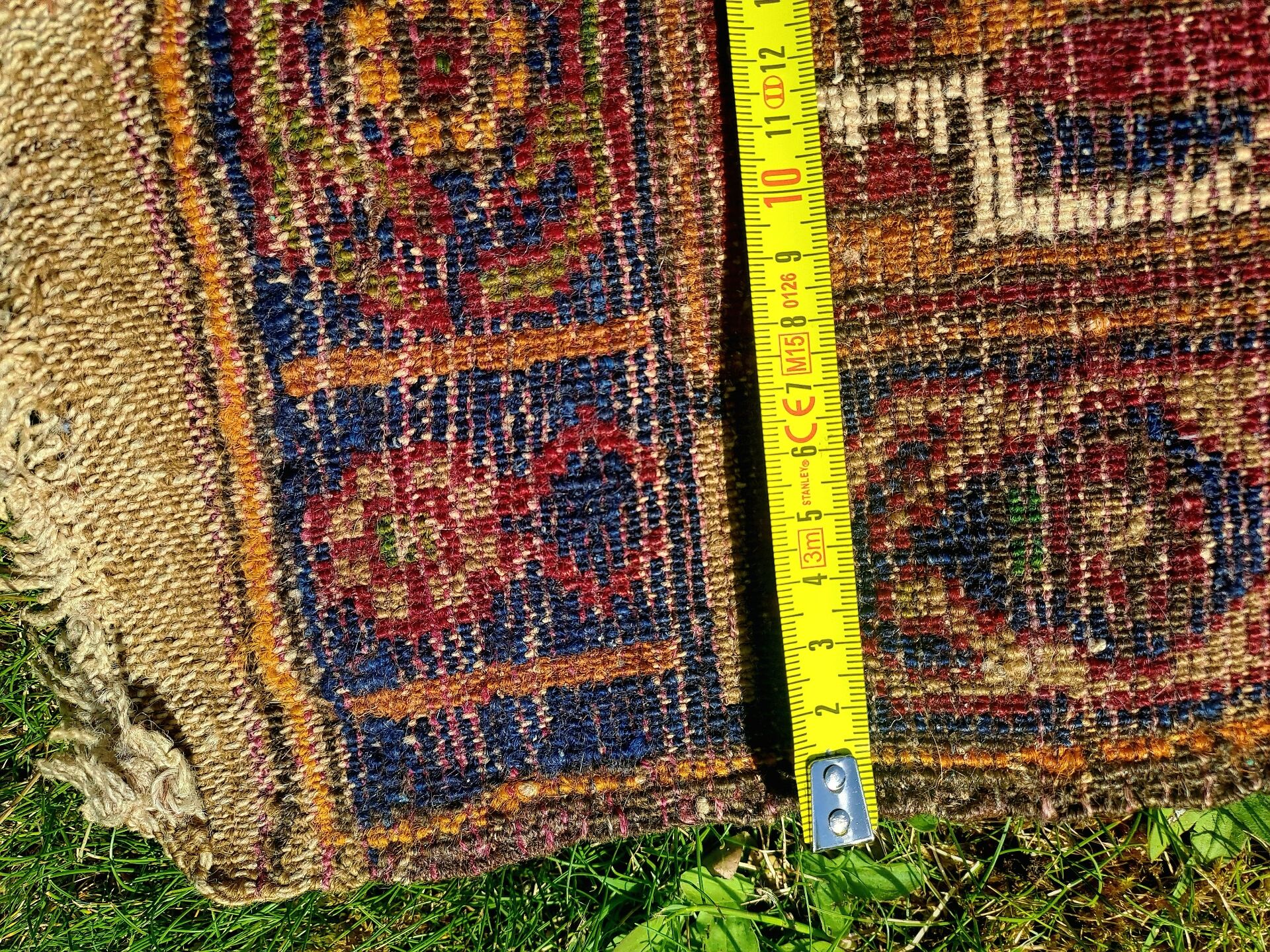 Authentic vintage Anatolian carpet