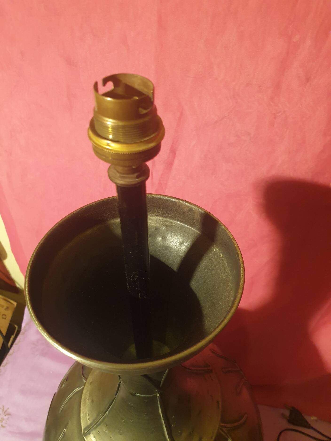 Large designer metal living room lamp