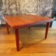 Table basse Niels Bach Danemark en teck 83x83cm
