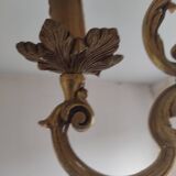 3-light cage chandelier