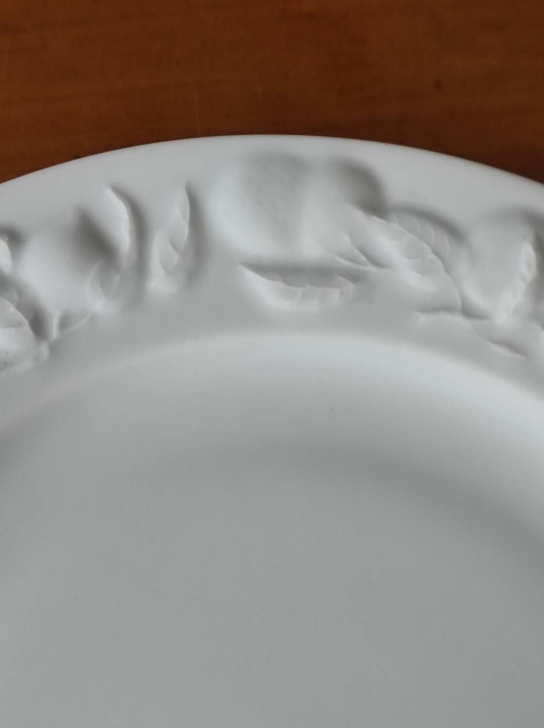 Set of 2 Limoges porcelain plates with Riviera decor