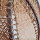 Wicker pendant light