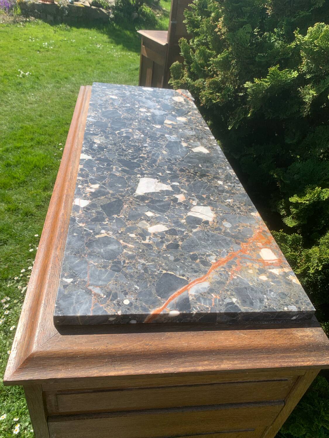 Art Deco oak sideboard