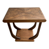 Table guéridon Art Déco bois