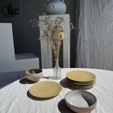 A small speckled grey stoneware bowl D13.5 H8