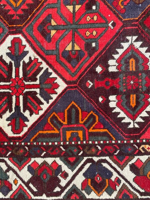 Vintage Persian rug Bakhtiar 214x320 cm