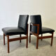 Set of 4 Mid-Century 1960s solid teak dining chairs by Peter Hayward for Va