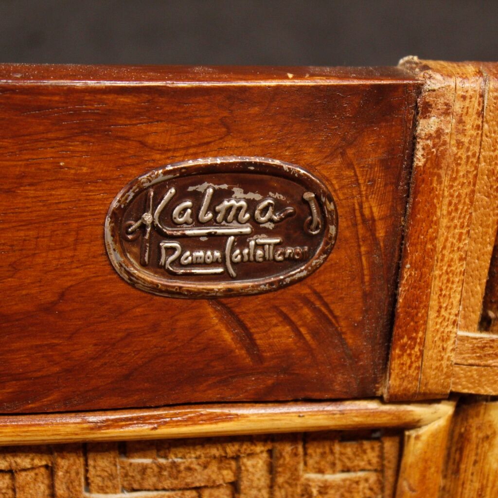 Pair of armchairs stamped Kalma Ramón Castellano