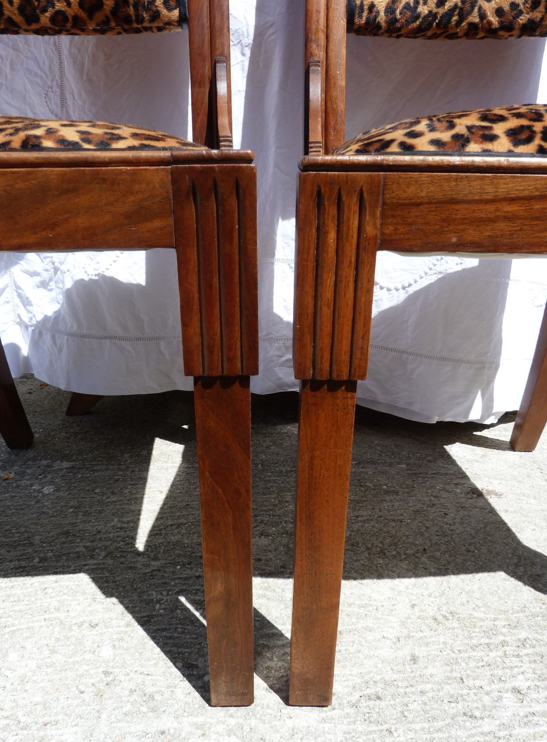 Pair of Art Deco chairs