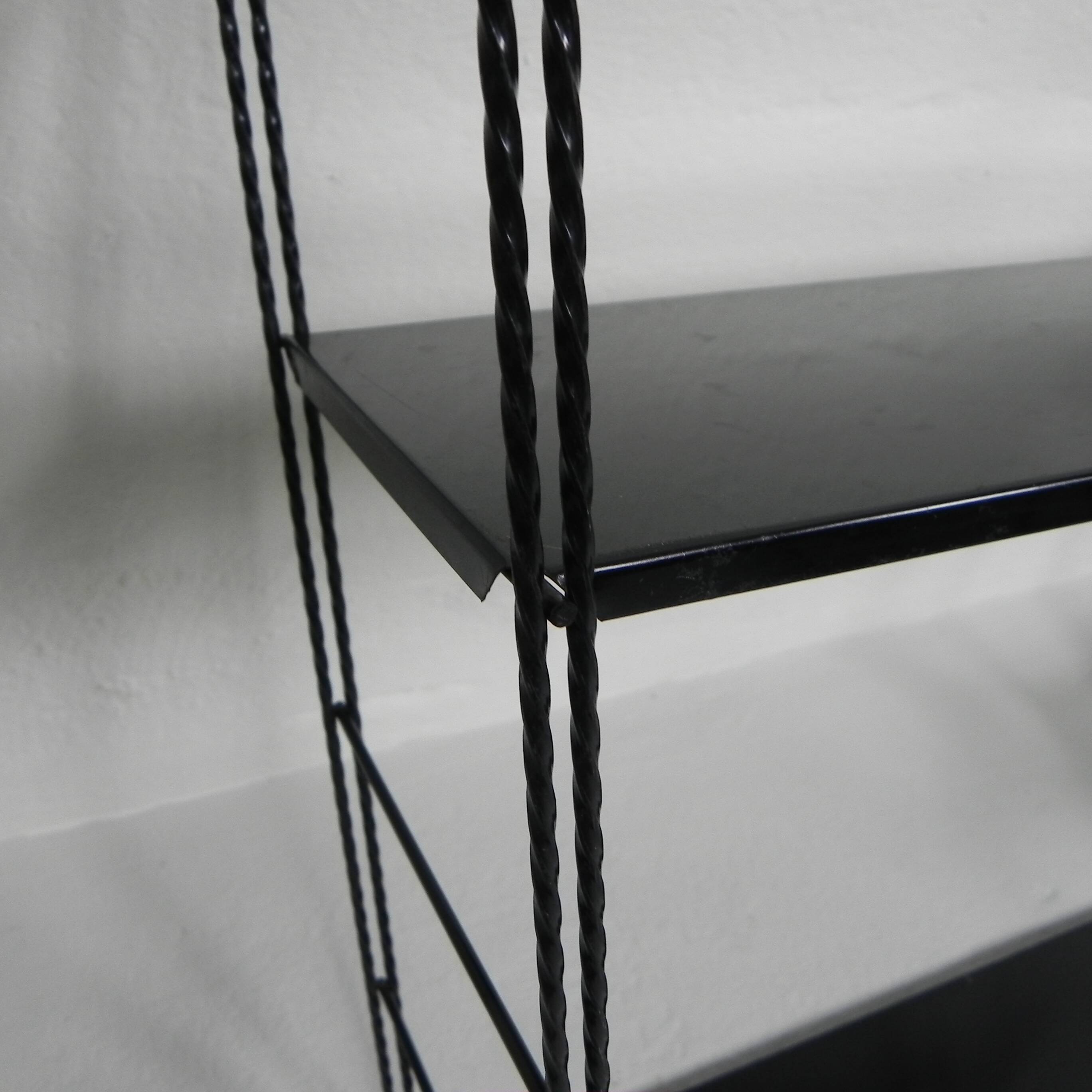 Vintage modular wall rack, wall unit, 1960s