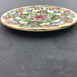 Decorative plate, made in spain floral, signed jose royo vilar, spain