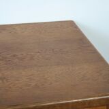 Rustic wood desk 1 drawer of the years 60