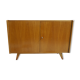 Jiroutek sideboard in wood model U450 2 doors 1960s