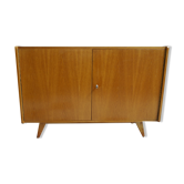 Jiroutek sideboard in wood model U450 2 doors 1960s