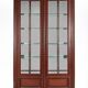 Shop display cabinet Belle Époque – Solid oak – Two glass doors – Miro