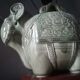Duo de lampes éléphant en ceramique