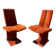 Pair of italian chairs 1970