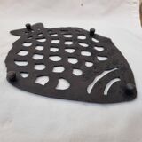 Trivet, cast iron fish