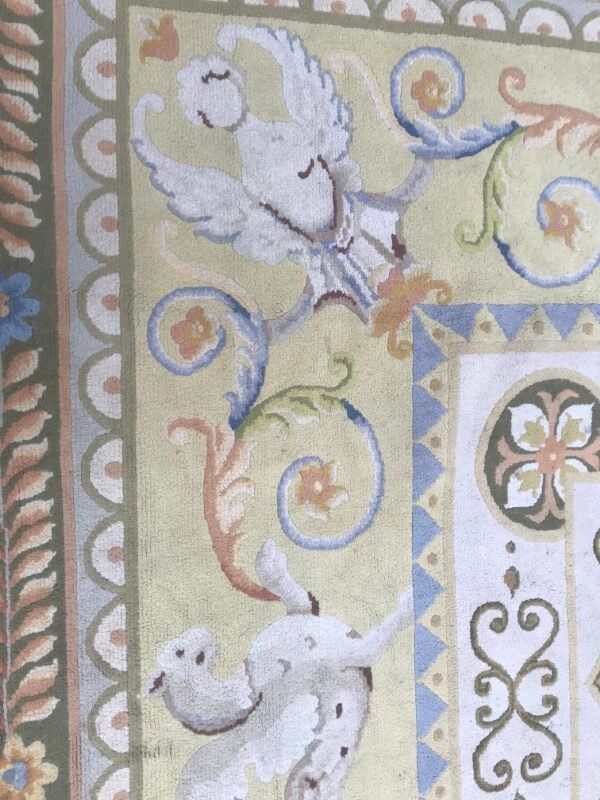 Old carpet soap spain handmade 300 x 392 cm