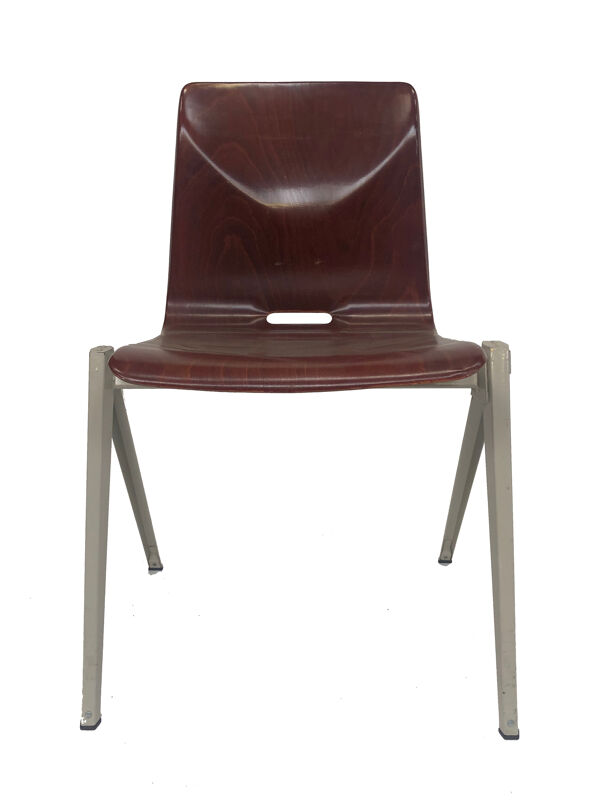 Galvanitas Pagholz vintage school chairs