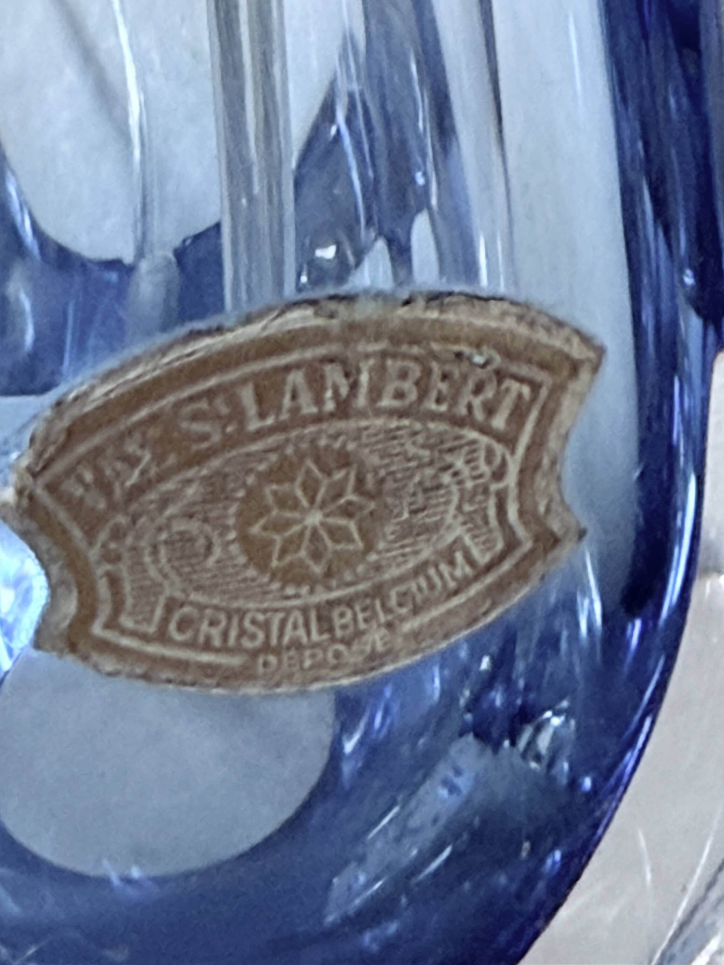 Saint Lambert crystal lamp