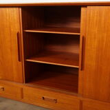 Enfilade danoise en teck, années 1960