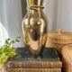 Vase en laiton vintage