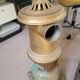 Old Godin cast iron stove.