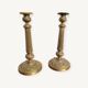 Pair of 19th century Neoclassical candlesticks