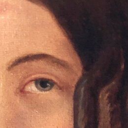 Tableau "La jeune femme au jasmin"