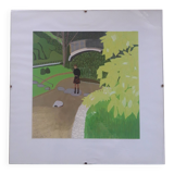 The Girl in the Garden, contemporary art