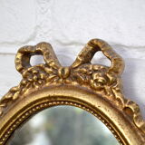 Golden ribbon mirror