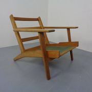 Danish GE290 Chair in Oak and Kvadrat Hallingdal by Hans J. Wegner for Getama, 1960s