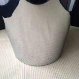 Chrome-plated steel champagne bucket by André Leroy