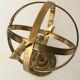 Sphere armillaire brass 1970