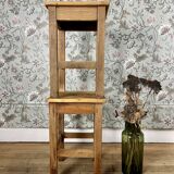 Wooden workshop stools