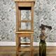 Wooden workshop stools