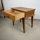 Bedside table feet compass 1950