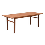 Vintage coffee table 150x60 teak 1960 denmark
