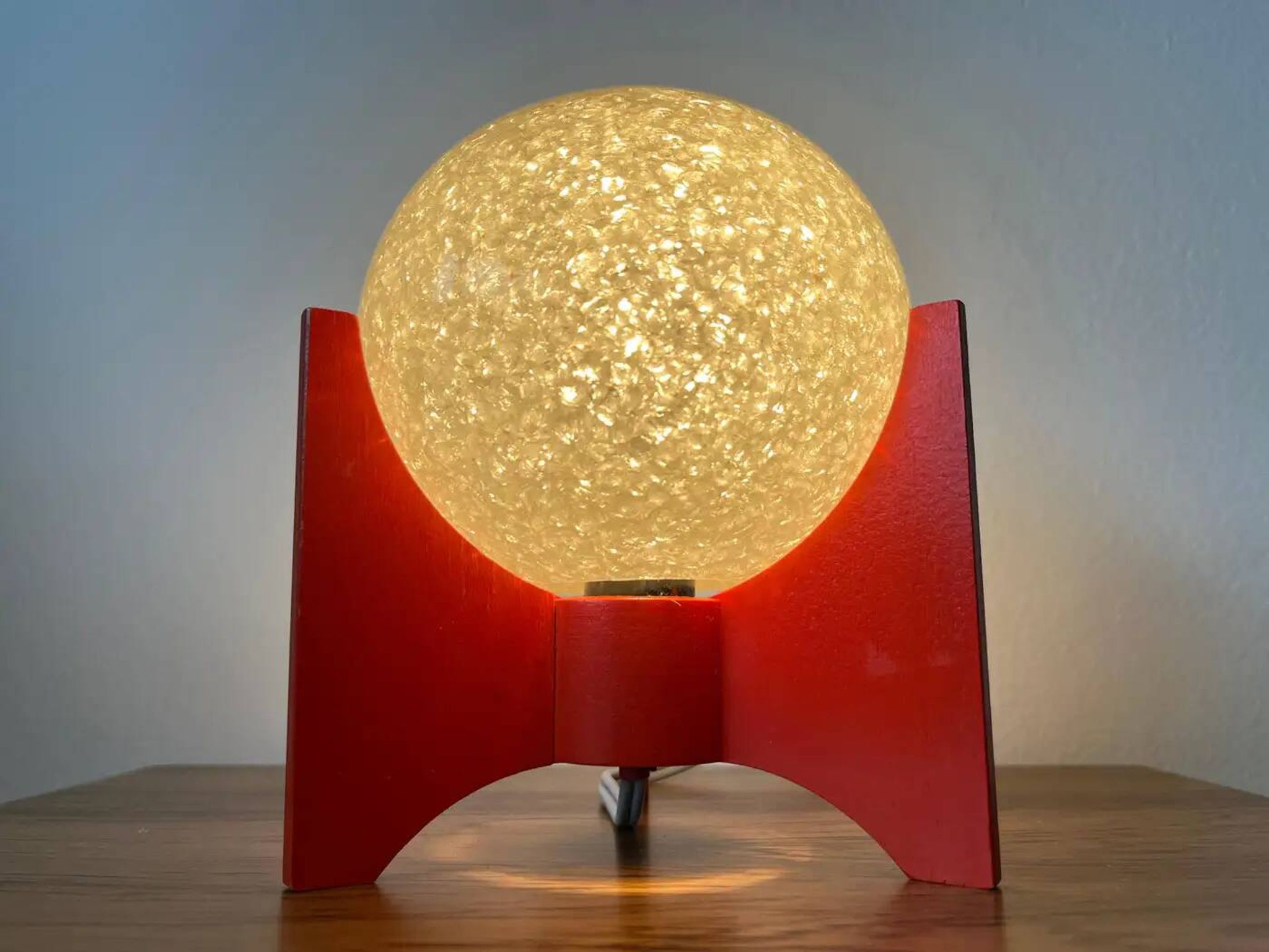 Pair of Space Age table lamps Rocket by Pokrok Zilina, 1970s