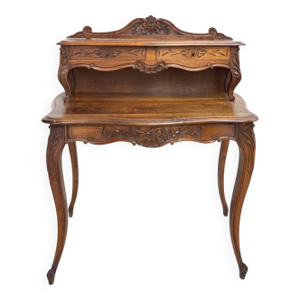 Louis XV walnut desk