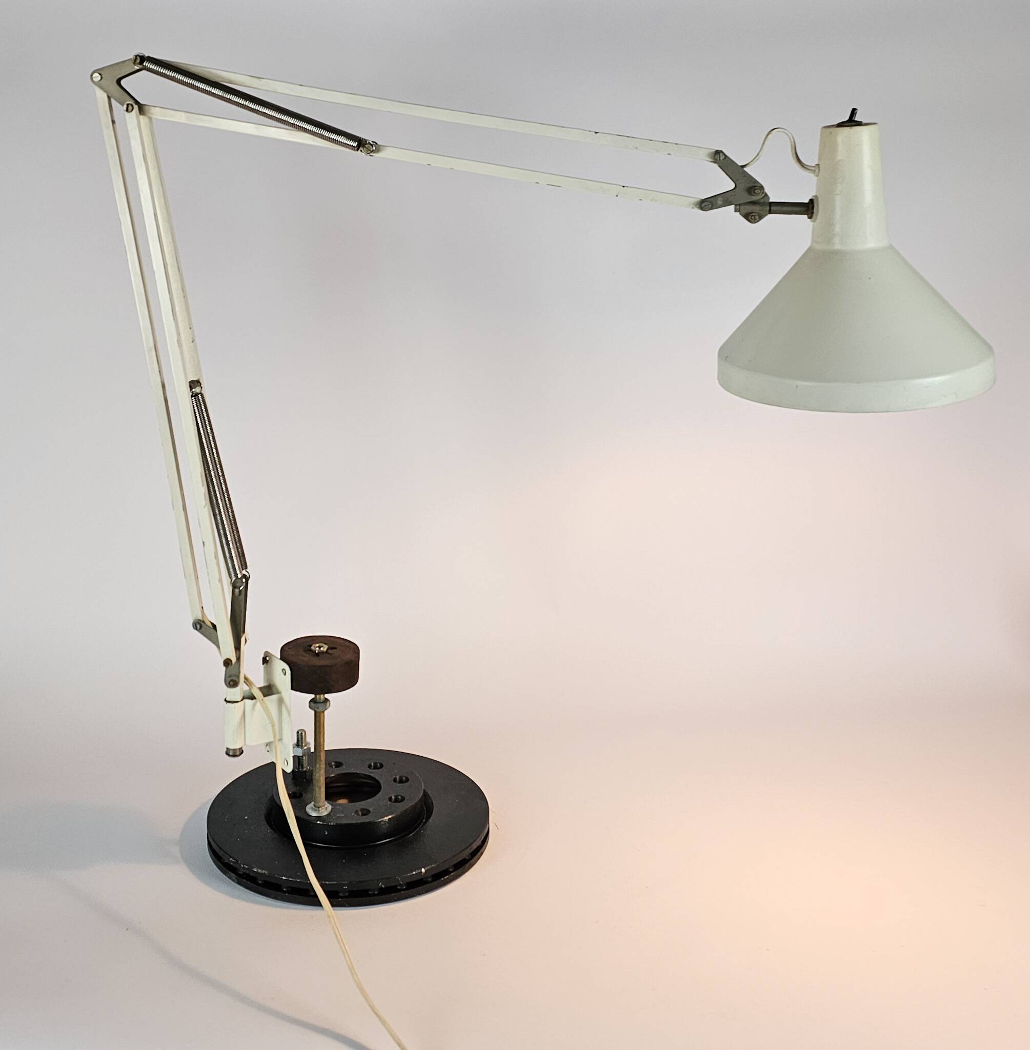 Hala Zeist - Architectenlamp - desklamp- Busquet - white - 60'S