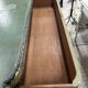 Commode en bois peint